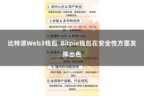比特派Web3钱包 Bitpie钱包在安全性方面发挥出色
