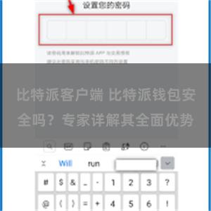 比特派客户端 比特派钱包安全吗？专家详解其全面优势