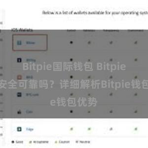 Bitpie国际钱包 Bitpie钱包安全可靠吗？详细解析Bitpie钱包优势