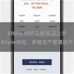 Bitpie APP功能 快速上手Bitpie钱包，多链资产管理技巧