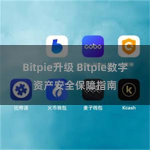 Bitpie升级 Bitpie数字资产安全保障指南