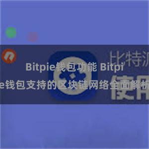 Bitpie钱包功能 Bitpie钱包支持的区块链网络全面解析