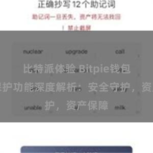 比特派体验 Bitpie钱包隐私保护功能深度解析：安全守护，资产保障