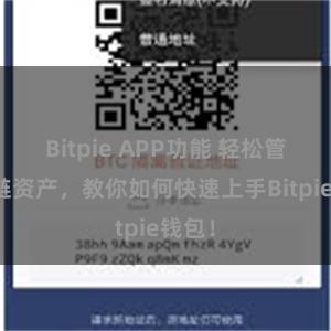 Bitpie APP功能 轻松管理多链资产，教你如何快速上手Bitpie钱包！