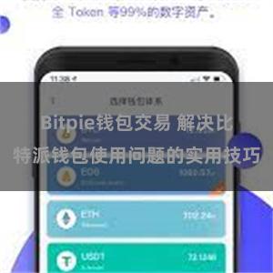 Bitpie钱包交易 解决比特派钱包使用问题的实用技巧