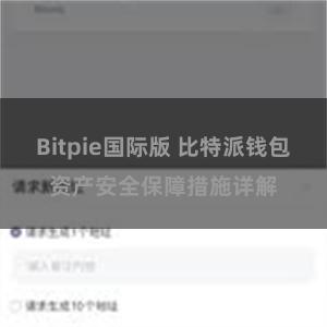 Bitpie国际版 比特派钱包资产安全保障措施详解