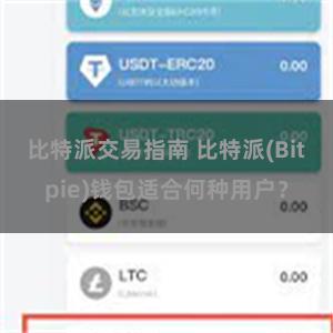 比特派交易指南 比特派(Bitpie)钱包适合何种用户？