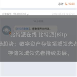 比特派在线 比特派(Bitpie)钱包市场趋势：数字资产存储领域领先者持续发展。