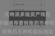 比特派多链资产钱包  用户不错遴荐要转账的币种和指标地址